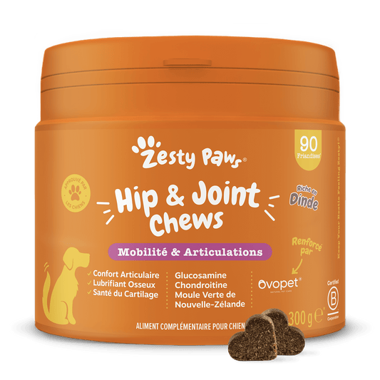 Zesty Paws Hip & Joint Chews - Turkey - 90 Chews